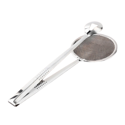 Stainless Steel Filter Spoon With Clip