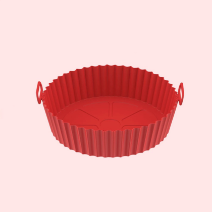 Air Fryers Oven Baking Tray Fried Chicken Basket, Red